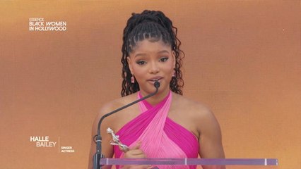 WATCH: Black Women In Hollywood: Halle Bailey Acceptance Speech