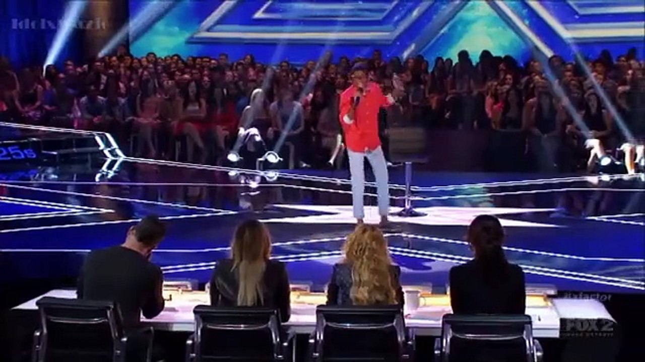 The X Factor USA 2013 Isaiah Alston The Greatest Love Of All 4 Chair