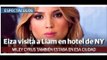Eiza González visitó a Liam Hemsworth en un hotel de Nueva York