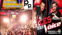 The Voice USA 2013 Adam Levine STEALS LINA GAUDENZI   BATTLES