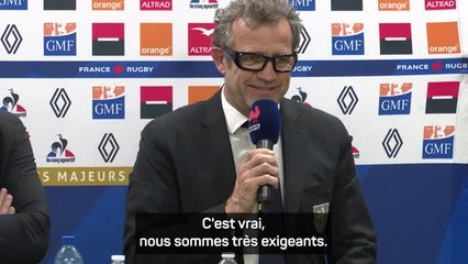 Bleus - Galthié : "On n'a qu'une envie, c'est de remplir la vitrine de trophées"