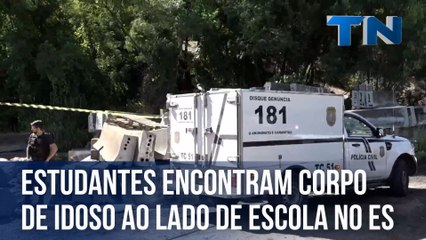 Estudantes encontram corpo de idoso ao lado de escola em Cariacica