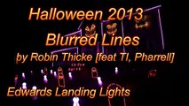 Halloween Light Show 2013  Blurred Lines