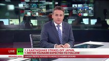Sismo de 73 grados sacude a Japón evacuan Fukushima por alerta de tsunami