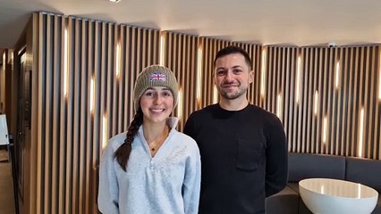 British Ice Dance Champions Lilah Fear and Lewis Gibson