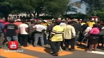 Sicarios incendian gasolineras y atacan subestaciones de la CFE en Michoacán