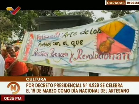 Artesanos tienen la responsabilidad preservar la cultura y tradición de Venezuela