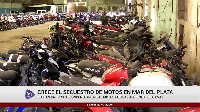 CRECE EL SECUESTRO DE MOTOS EN MAR DEL PLATA