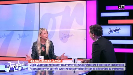 Cécile Chaduteau balance sur un événement inattendu d'un prime de la "Star Academy", dans "Chez Jordan", sur C8