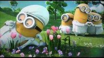 Despicable Me 2 Minions sing I Swear and YMCA Gru and Lucy Wedding Day