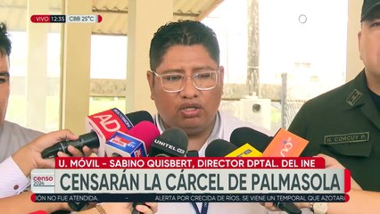 En la cárcel de Palmasola serán censadas 8.500 personas, según los datos del INE