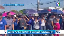 ADP protesta por intoxicación de estudiantes | Primera Emisión SIN
