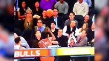 Viral Video  Dad SAVES daughter at Knicks 121113