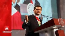 Mujer increpa a Enrique Peña Nieto por desapariciones forzadas durante evento oficial en Tamaulipas