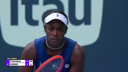 Miami - Sloane Stephens s'offre un beau cadeau d'anniversaire