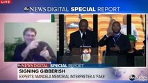 News   Nelson Mandela Memorial Interpreter Angers Deaf Community