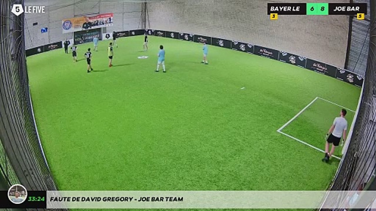 Faute de David Gregory - JOE BAR TEAM