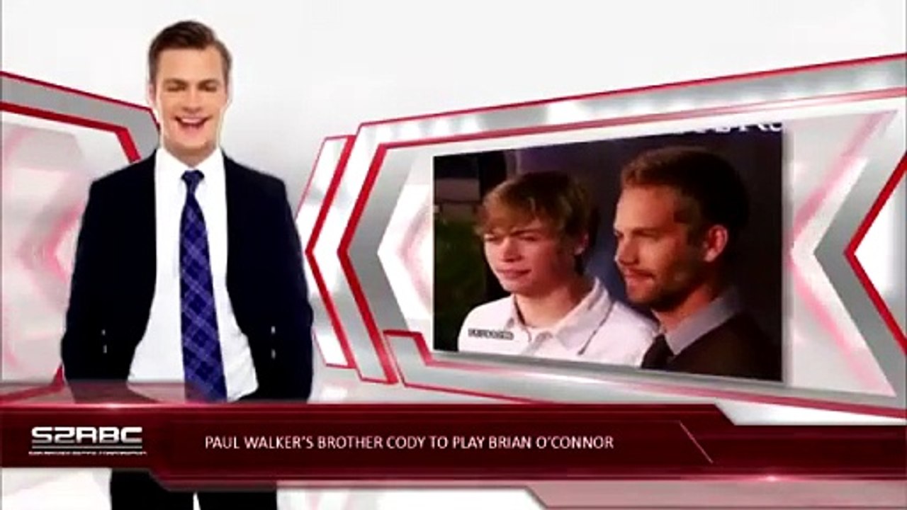 Cody Walker Paul Walkers Brother As Brian OConnor In Fast And The
