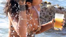 Rihanna in Her Hot Bikini Body at One Sandy Lane Beach in Barbados