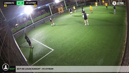 But de Louis Durant - FC CITRON