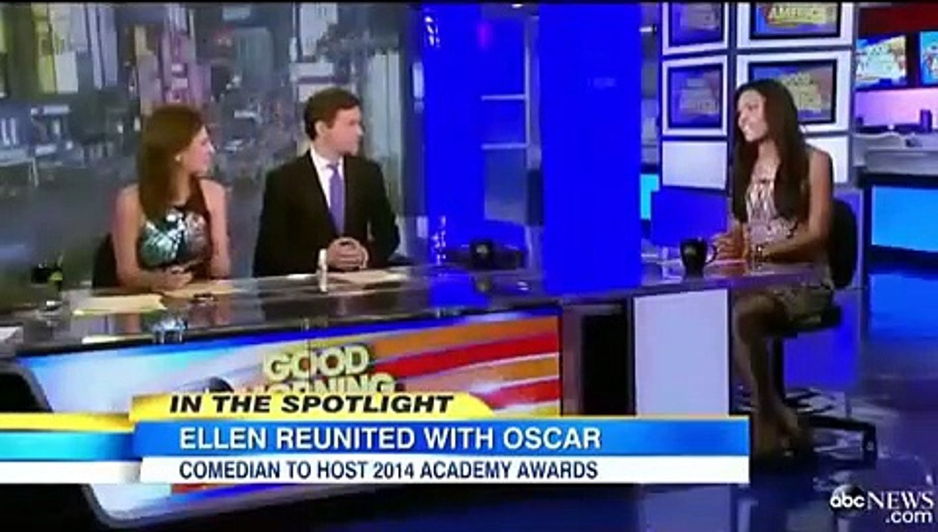 ⁣Ellen DeGeneres Hosting Oscars 2014