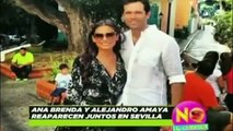 Ana Brenda y Alejandro Amaya nuevamente juntos tras supuesta infidelidad
