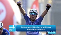 Cyclisme: après Milan-Sanremo, Philipsen gagne Bruges-La Panne