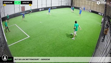 But de Loic BETTENCOURT  - deroche