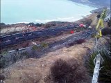 Colapsa tramo de la carretera escénica entre Tijuana y Ensenada