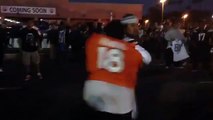 Se enfrentan a golpes fans de Charger con fans de los Broncos