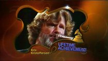 The Grammys 2014  Willie Nelson Merle Haggard Blake Shelton and Kris Kristofferson