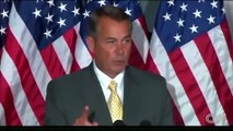 U S House speaker John Boehner responds to wage increase