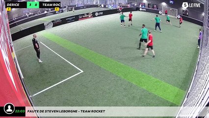 Faute de steven LEBORGNE - Team Rocket