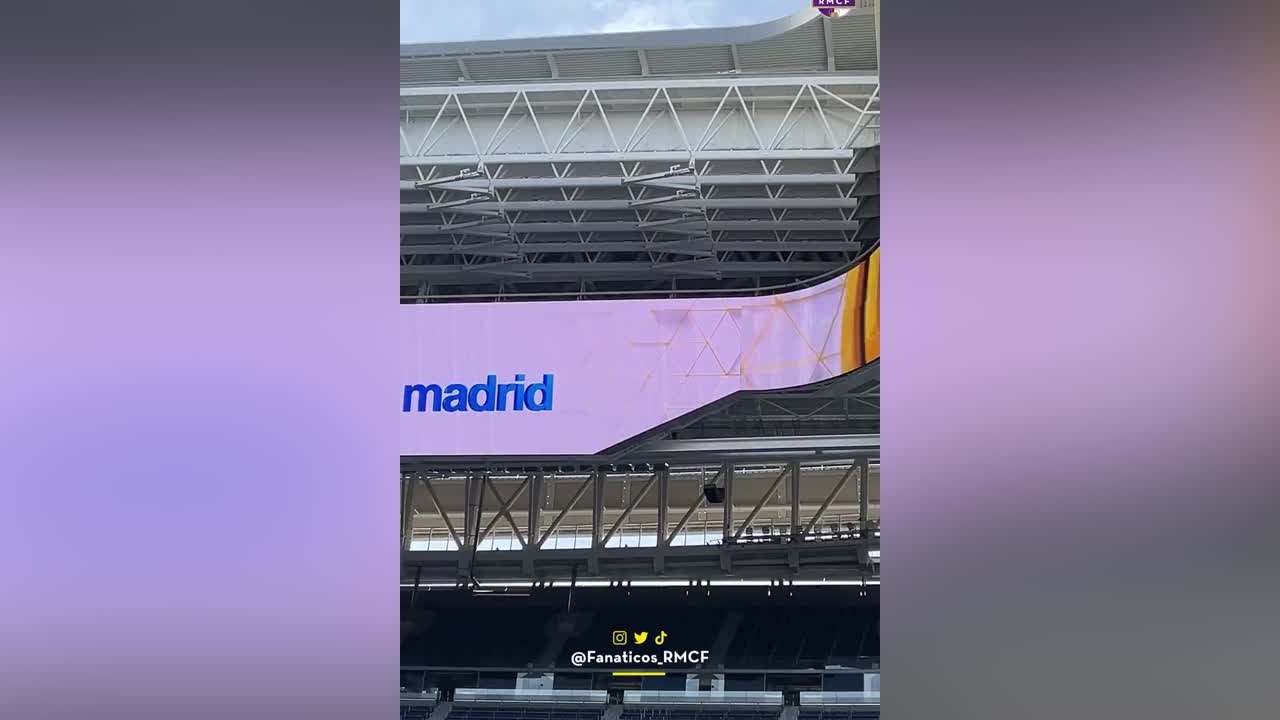 Está al caer: salen a la luz pruebas del vídeomarcador del Bernabéu y es una pasada