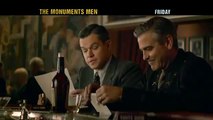 The Monuments Men  Official Super Bowl SPOT 2013 HD  Matt Damon Bill Murray Movie