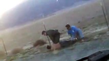 Captado en Video Agente de la Patrulla Fronteriza  golpea brutalmente a inmigrante