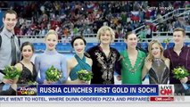 Sochi Olympics 2014  Figure Skater Ashley Wagner Reaction to Score