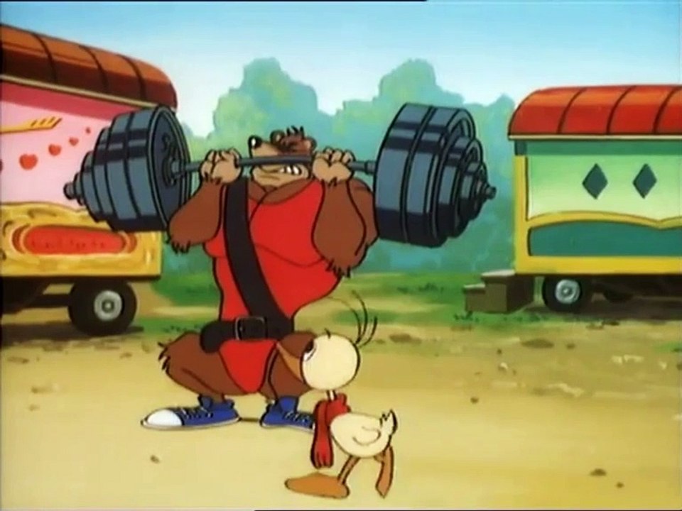 Muscle Cartoon Clip - Alfred J. Kwak