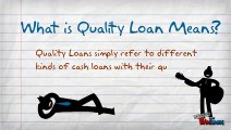 Quality loans for improvement of credit scores