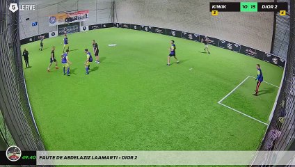 Faute de Abdelaziz Laamarti - DIOR 2