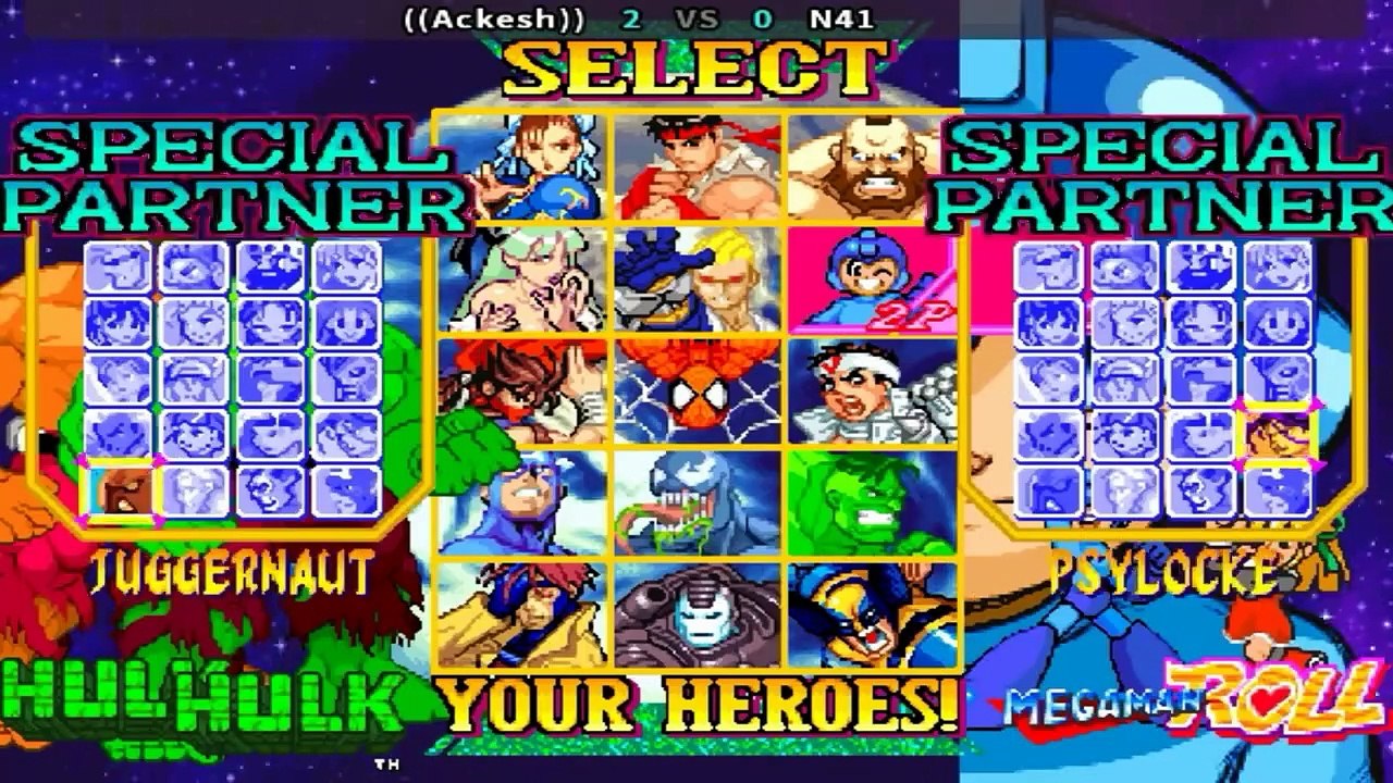 Marvel vs Capcom - ((Ackesh)) vs N41