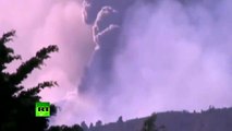Erupción del volcán Pacaya en Guatemala VIDEO