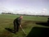 Chris Hartley Playing Golf