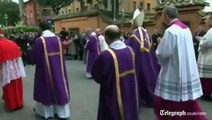 Francis celebrates first Ash Wednesday mass as Pope