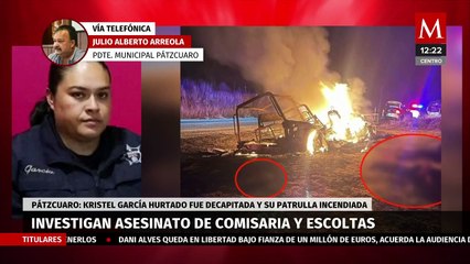 Alcalde de Pátzcuaro afirma que estaban al margen de la violencia antes del asesinato de comisaria