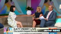 Interview  Katy Perry Miley Cyrus Tried Tongue in Kiss
