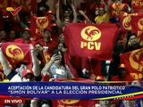 Partido PCV postula al Pdte. Nicolás Maduro como candidato a las elecciones presidenciales del 28-J