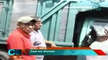 Habitantes de Naucalpan intentan de linchar a 2 secuestradores