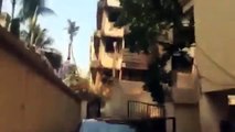 Dramatic Footage of Mumbai Building Collapsing