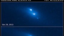 Explosión de asteroides Captada por primera vez